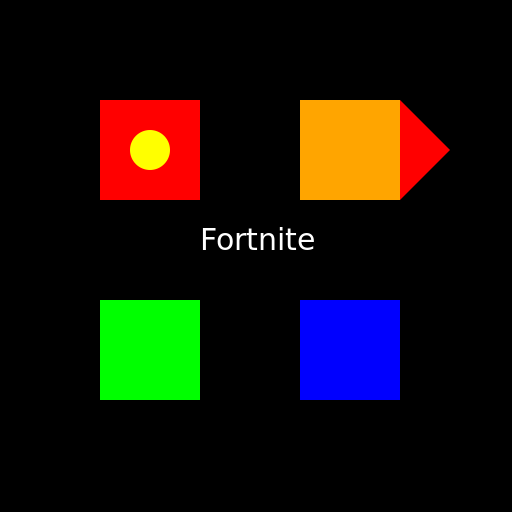 Pokémon playing Fortnite - DrawGPT