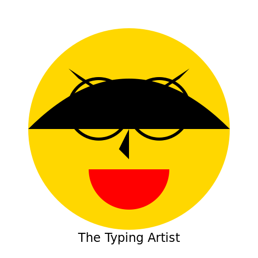 Self-Portrait of the Typing Artist - DrawGPT