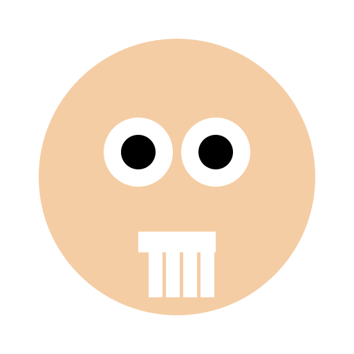 Realistic Face with Big Eyes and Big Teeth - DrawGPT