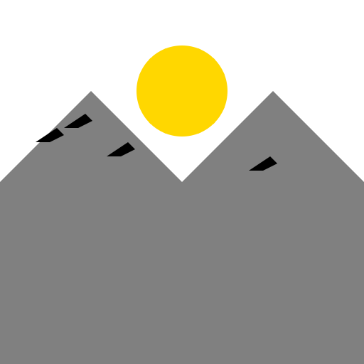 Mountain Sunset - DrawGPT