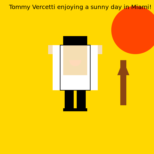 Tommy Vercetti in GTA - DrawGPT