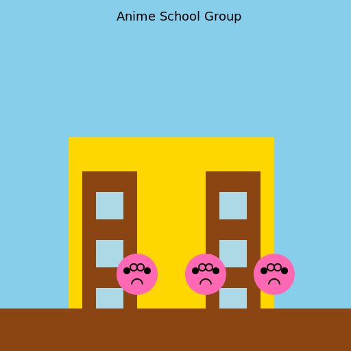 Anime School Group - DrawGPT
