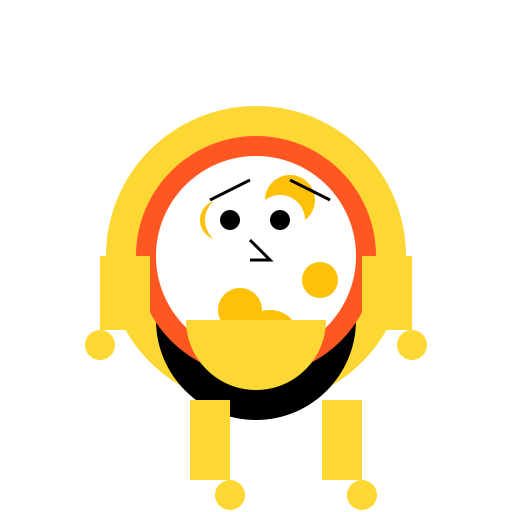 Hungry Man Devouring Pizza - DrawGPT