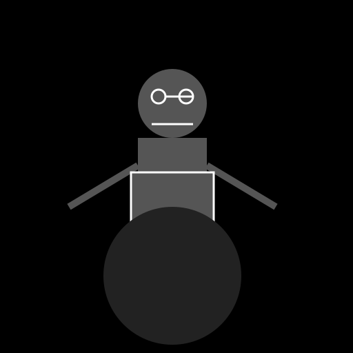 Sad Man with Backpack - DrawGPT