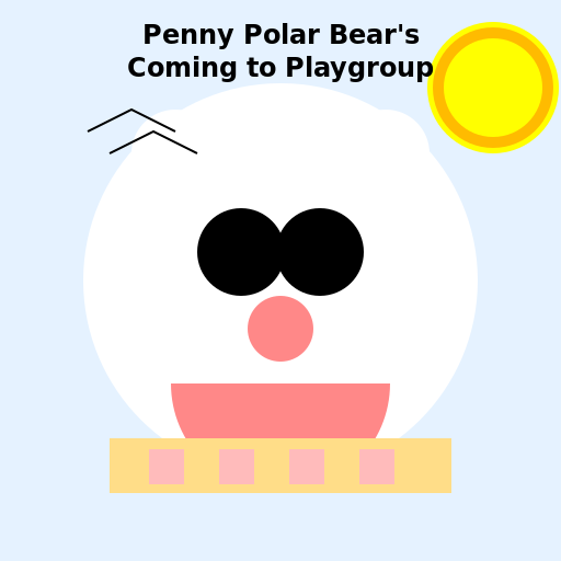 Penny Polar Bear's Coming to Playgroup - Calculator Tools