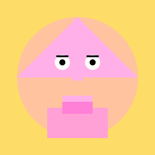 Happy Girl in a Colorful Crop Top - DrawGPT