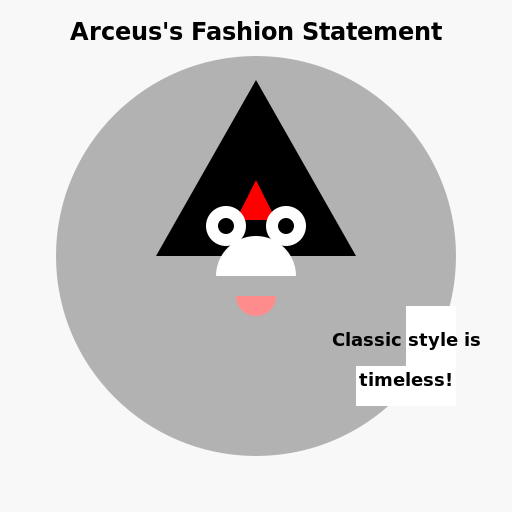 Arceus's Fashion Statement - DrawGPT
