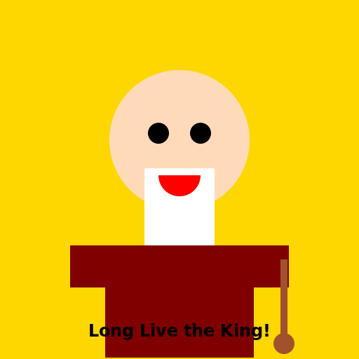 The Royal Portrait of a Majestic King - DrawGPT