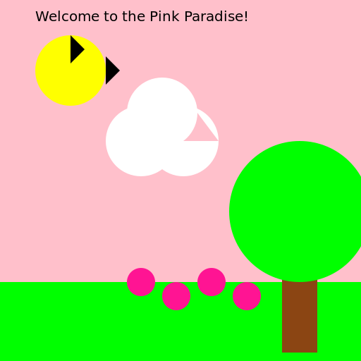 Pink Paradise - DrawGPT