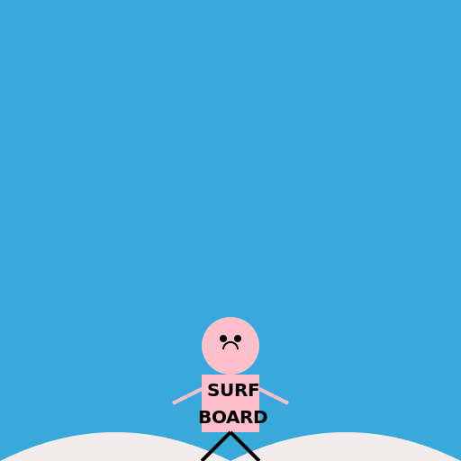 Surfer Girl Riding the Waves - DrawGPT