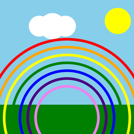 Happy Girls Having Fun - DrawGPT