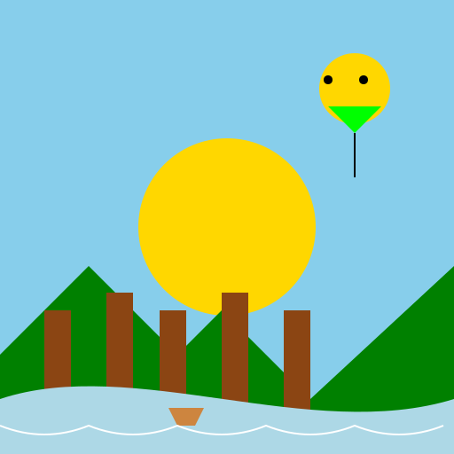 Costa Rican Landscape - DrawGPT