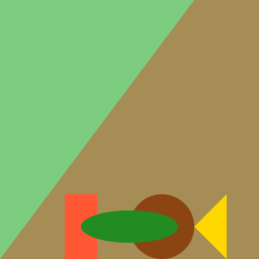 Slanted Vegetable Garden - DrawGPT