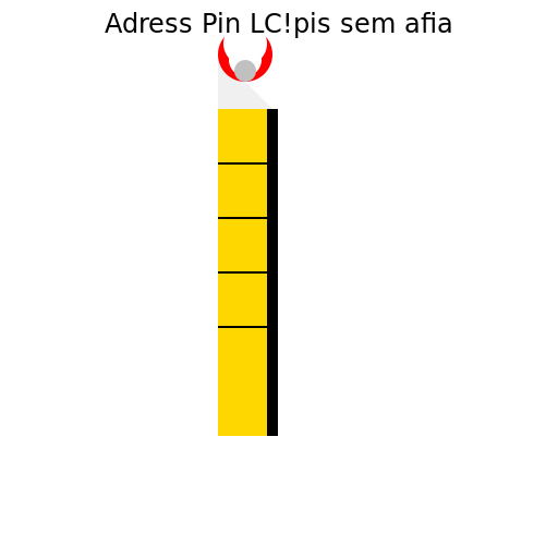 Adress Pin Lápis sem afia - DrawGPT