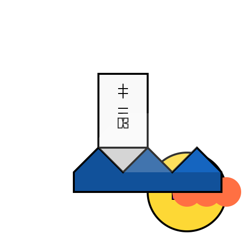 Financial Calculator Logo - DrawGPT