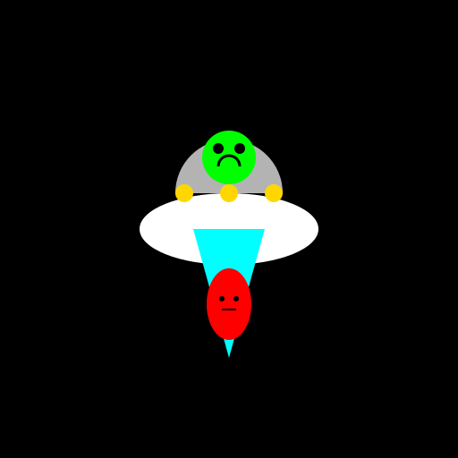 UFO Abduction - DrawGPT