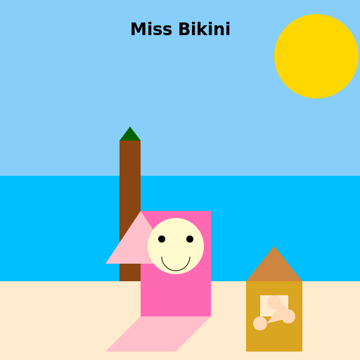 Miss Bikini - DrawGPT