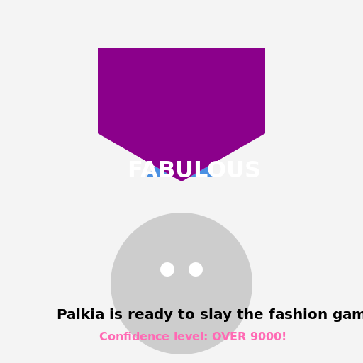 Palkia's Fashion Upgrade - DrawGPT