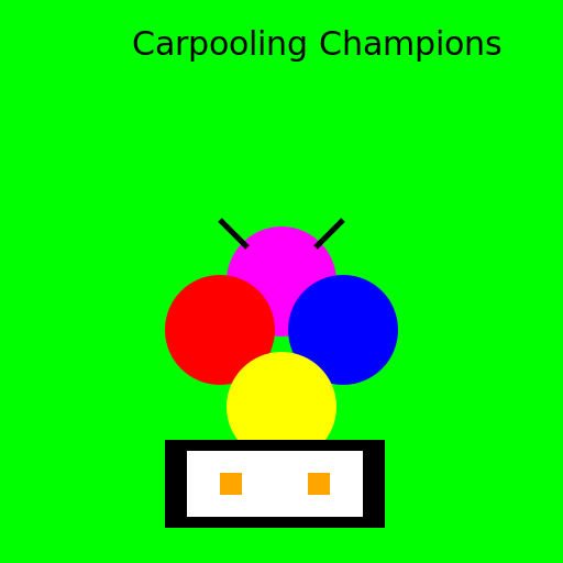 The Carpooling Champions - DrawGPT