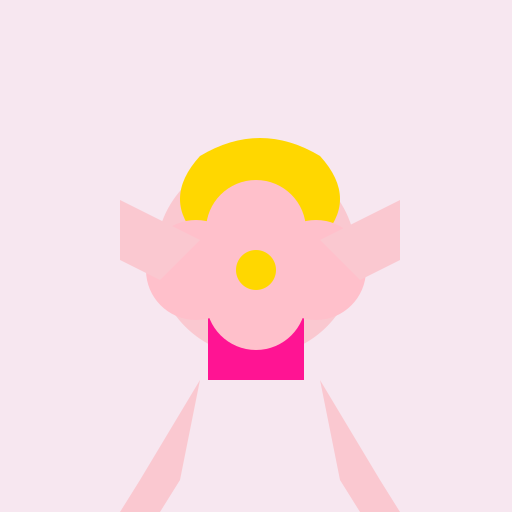 Girl with a Flower Dress - DrawGPT