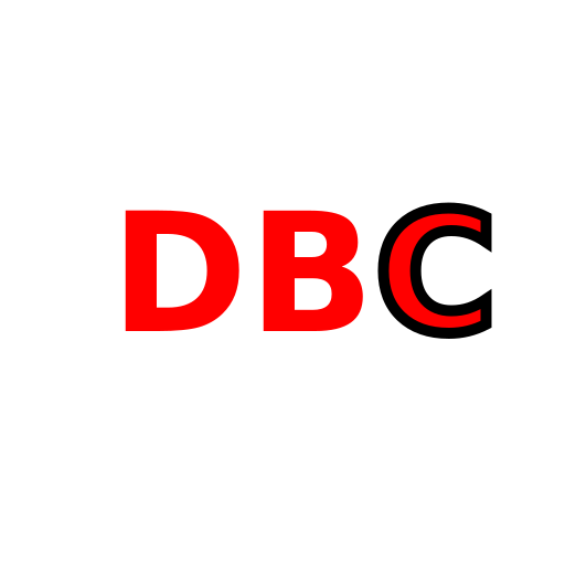 DBC Connected in Modern Font - DrawGPT