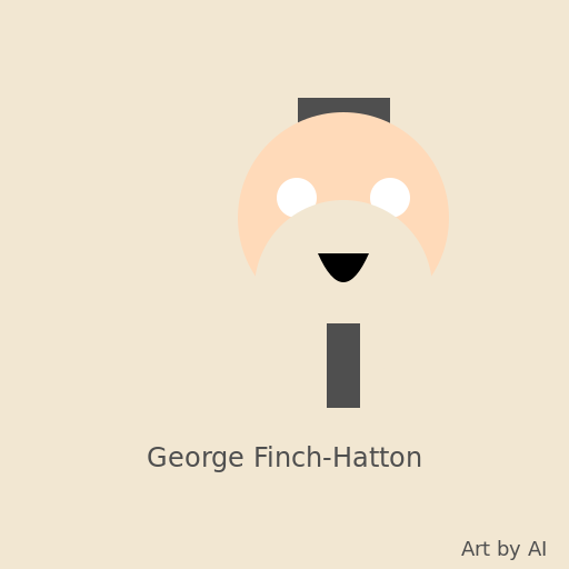 Portrait of George Finch-Hatton - DrawGPT