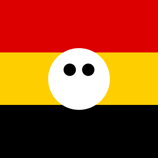 Germany Flag with Eyes - DrawGPT