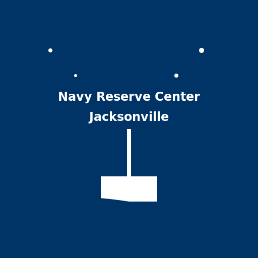 Logo for Navy Reserve Center Jacksonville - DrawGPT