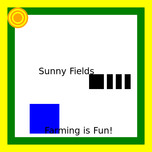 Sunny Fields - YouTube Logo - AI Prompt #8511 - DrawGPT