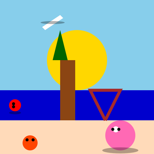 Happy Beach Day! - DrawGPT