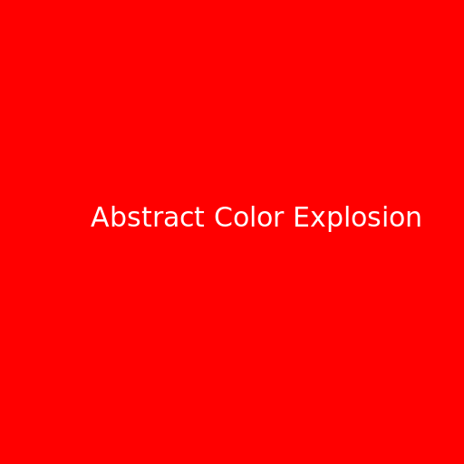 Abstract Color Explosion - DrawGPT
