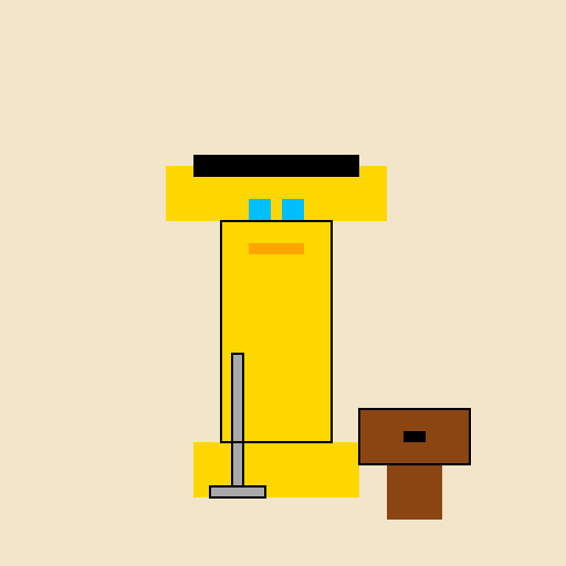 A Boy and His Dog with a Pitchfork - DrawGPT