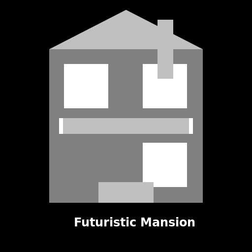 Futuristic Mansion - DrawGPT