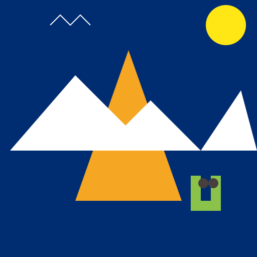 Snipe Peak Calculator Logo - DrawGPT