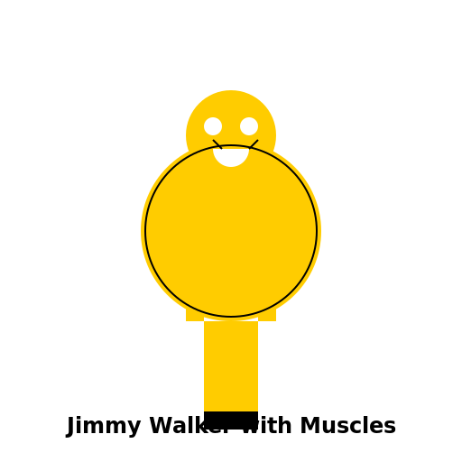 Jimmy Walker with Muscles - DrawGPT
