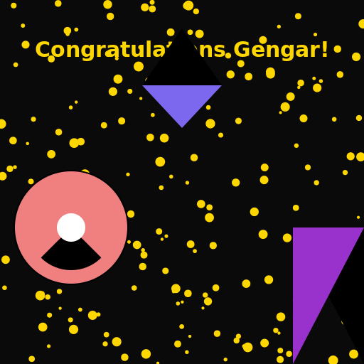 Gengar's Victory Party - DrawGPT