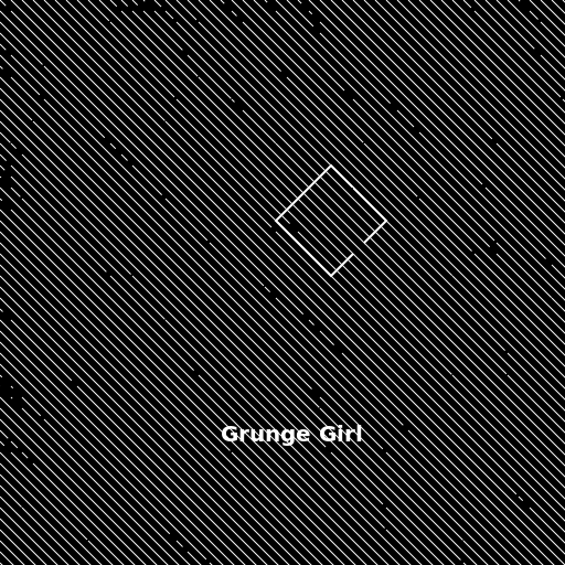 Grunge Skinny Girl Drawing - DrawGPT