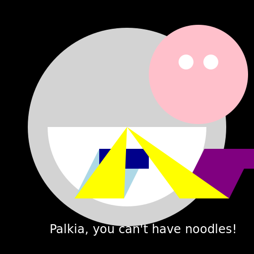 Arceus Sharing Noodles with Dialga and Giratina - DrawGPT