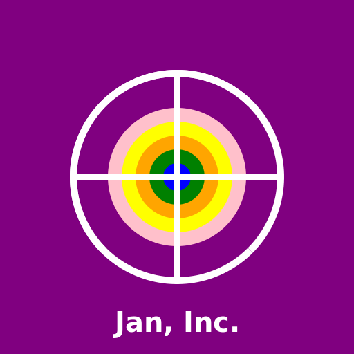 Jan, Inc. Hippie Logo - DrawGPT