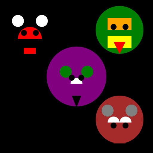 Spooky Game Characters - DrawGPT