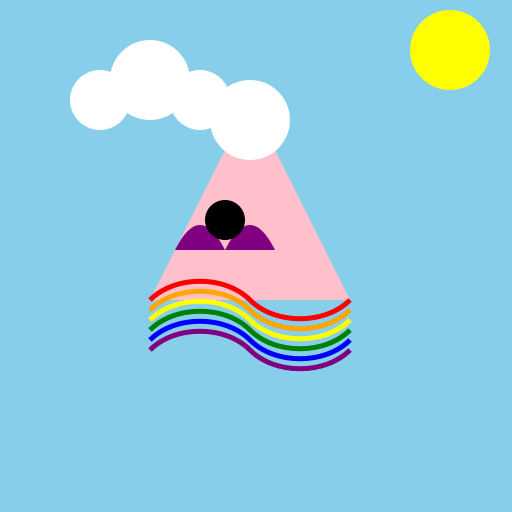 A flying horse - DrawGPT