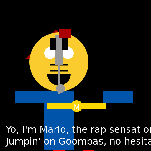 Mario the Rapper - DrawGPT