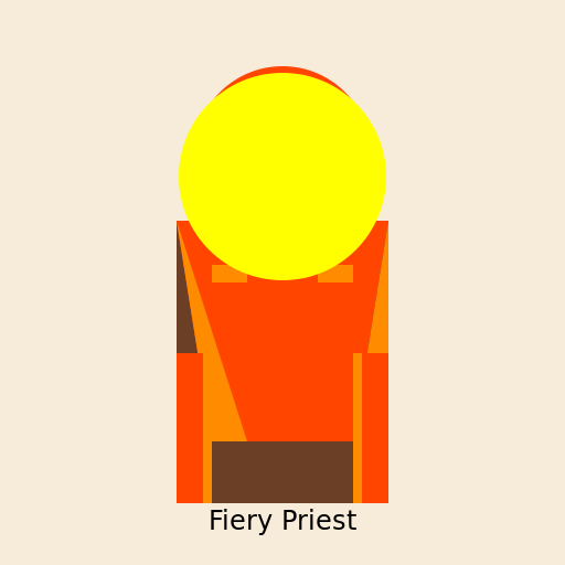 Mr. Rochester as the Fiery Priest - DrawGPT