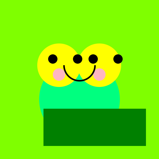 Joyful Frog People - DrawGPT