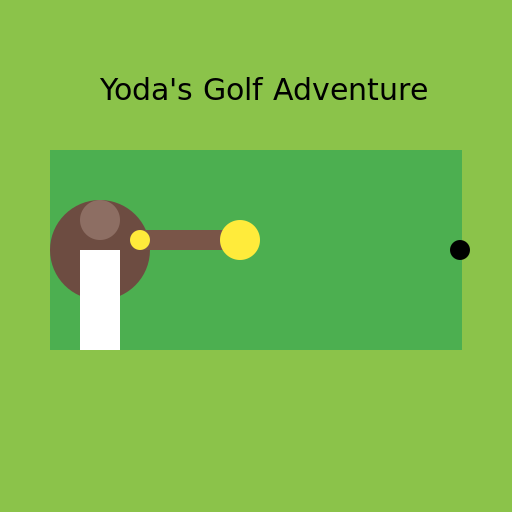 Yoda's Golf Adventure - DrawGPT