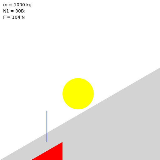 Automobile on an Inclined Plane - DrawGPT