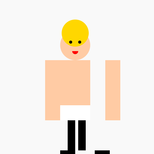 Disney's Gaston with Blond Hair - DrawGPT