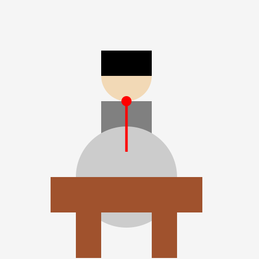 A Man Fumigating the Ottomans - DrawGPT