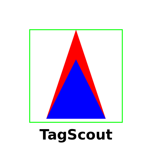 Alternate Logo for TagScout - DrawGPT