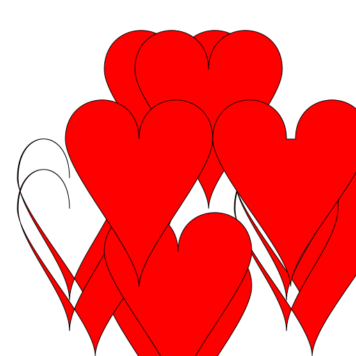 Ten Hearts - DrawGPT